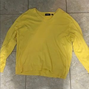 Yellow oversized JACK SPICKLAUS sweater